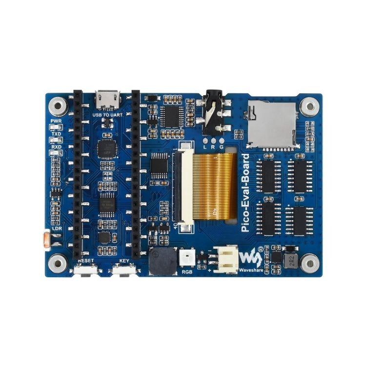 Waveshare 3.5 inch IPS Screen Overall Evaluation Board for Raspberry Pi Pico, Misc Onboard Components For Easily Evaluating The RP2040 - free shipping - PMC Jewellery - Order now!