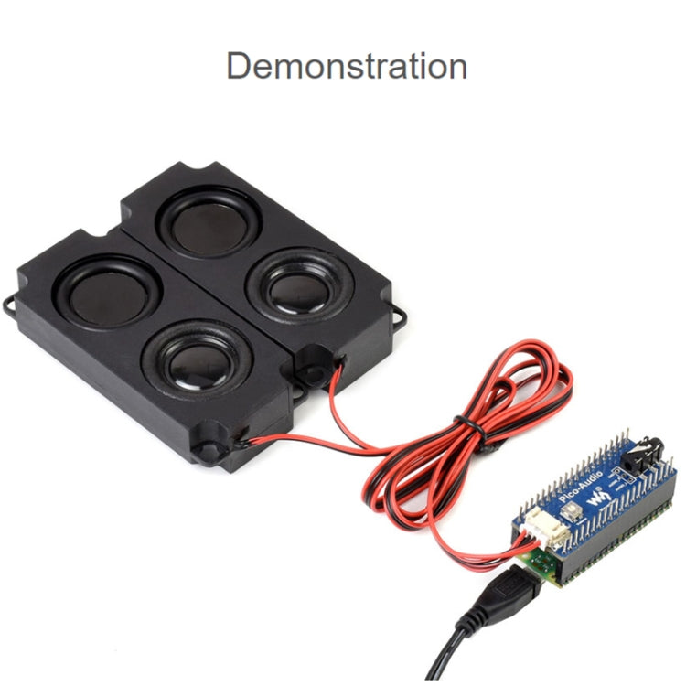 Waveshare Audio Expansion Module for Raspberry Pi Pico, Concurrently Headphone / Speaker Output - free shipping - PMC Jewellery - Order now!