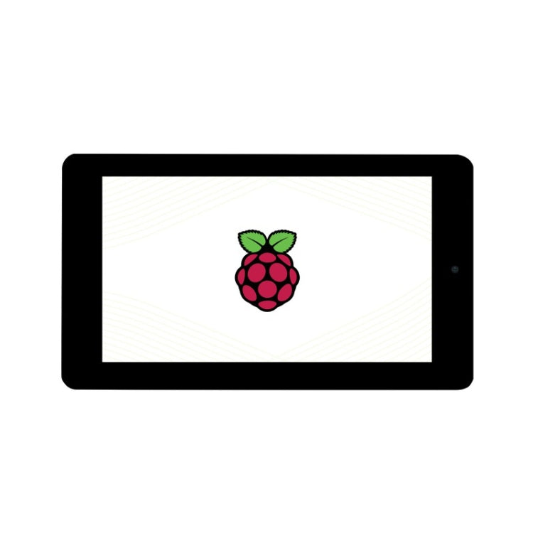 WAVESHARE 7 inch 800 x 480 Capacitive Touch Display with Front Camera for Raspberry Pi - free shipping - PMC TechLife - Order now!