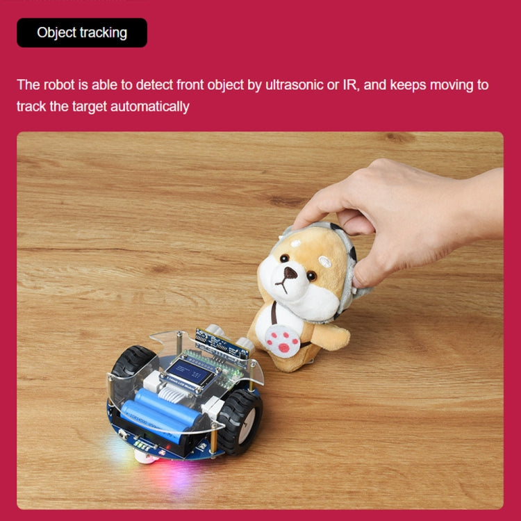 Waveshare PicoGo Mobile Robot, Based on Raspberry Pi Pico, Self Driving, Remote Control(EU Plug) - free shipping - PMC TechLife - Order now!