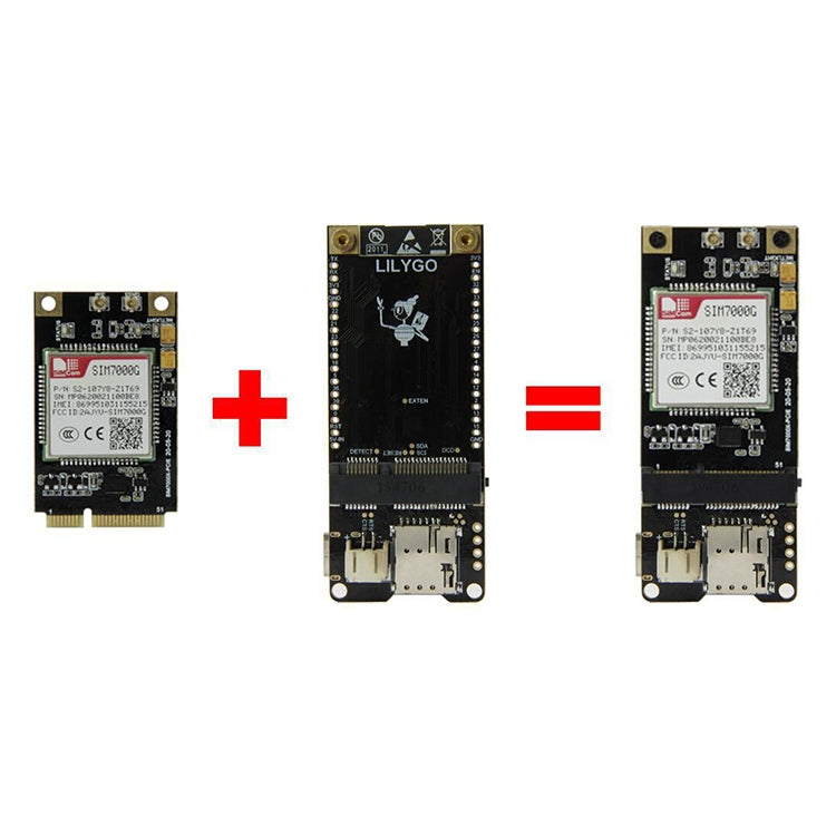 TTGO T-PCIE ESP32-WROVER-B AXP192 Chip WiFi Bluetooth Nano Card SIM Series Module Hardware Composable Development Board, SIM7600E-PCIE - free shipping - PMC Jewellery - Order now!