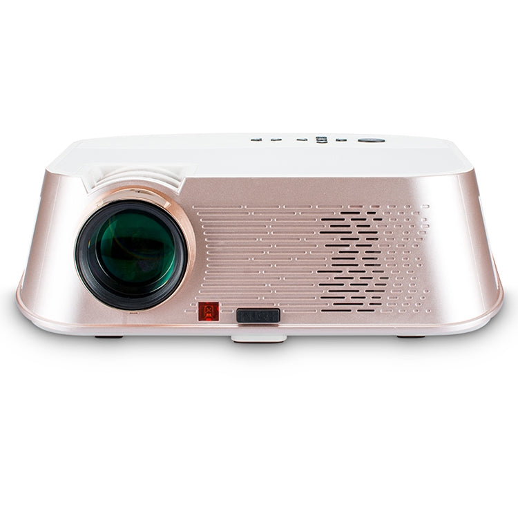 VS626 Android 3500ANSI Lumens 1080*720 Resolution LED+LCD Technology Smart Projector, Support AV / HDMI / SD Card / USB / VGA (Gold) - LED Projector by PMC TechLife | Online Shopping South Africa | PMC TechLife | Buy Now Pay Later Mobicred