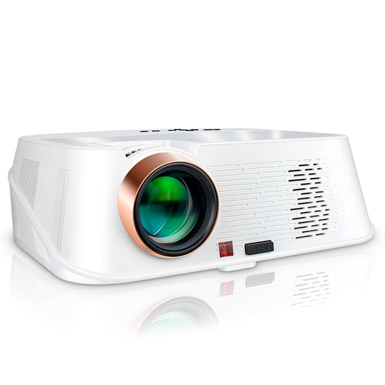 VS626 Android 3500ANSI Lumens 1080*720 Resolution LED+LCD Technology Smart Projector, Support AV / HDMI / SD Card / USB / VGA (White) - LED Projector by PMC TechLife | Online Shopping South Africa | PMC TechLife | Buy Now Pay Later Mobicred