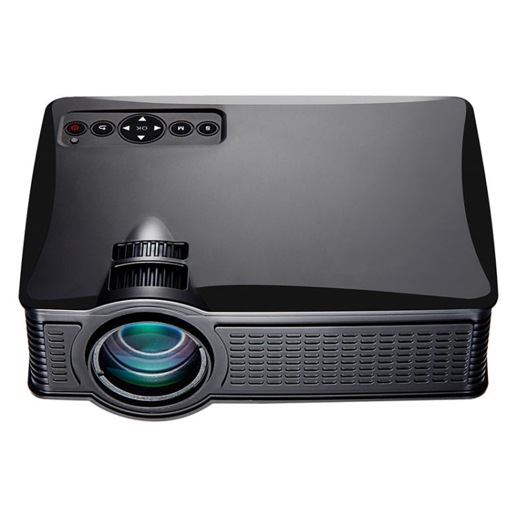 LY-40 1800 Lumens 1280 x 800 Home Theater LED Projector with Remote Control, EU Plug (Black) - LED Projector by PMC TechLife | Online Shopping South Africa | PMC TechLife | Buy Now Pay Later Mobicred
