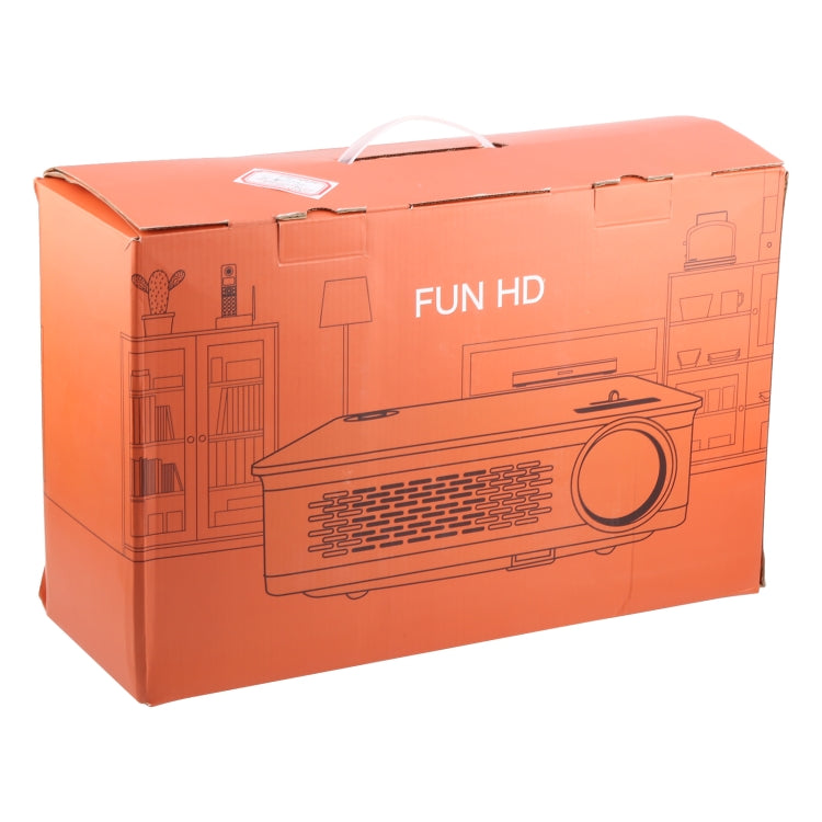 Wejoy L5 Home Theater Adjustable Optical Keystone Full HD 1080P LED LCD Video Projector with Remote Control(EU Plug) - Mini Projector by WEJOY | Online Shopping South Africa | PMc TechLife | Buy Now Pay Later Mobicred