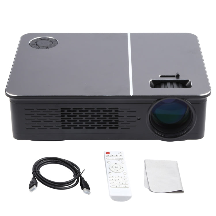 Wejoy L5 Home Theater Adjustable Optical Keystone Full HD 1080P LED LCD Video Projector with Remote Control(EU Plug) - Mini Projector by WEJOY | Online Shopping South Africa | PMc TechLife | Buy Now Pay Later Mobicred