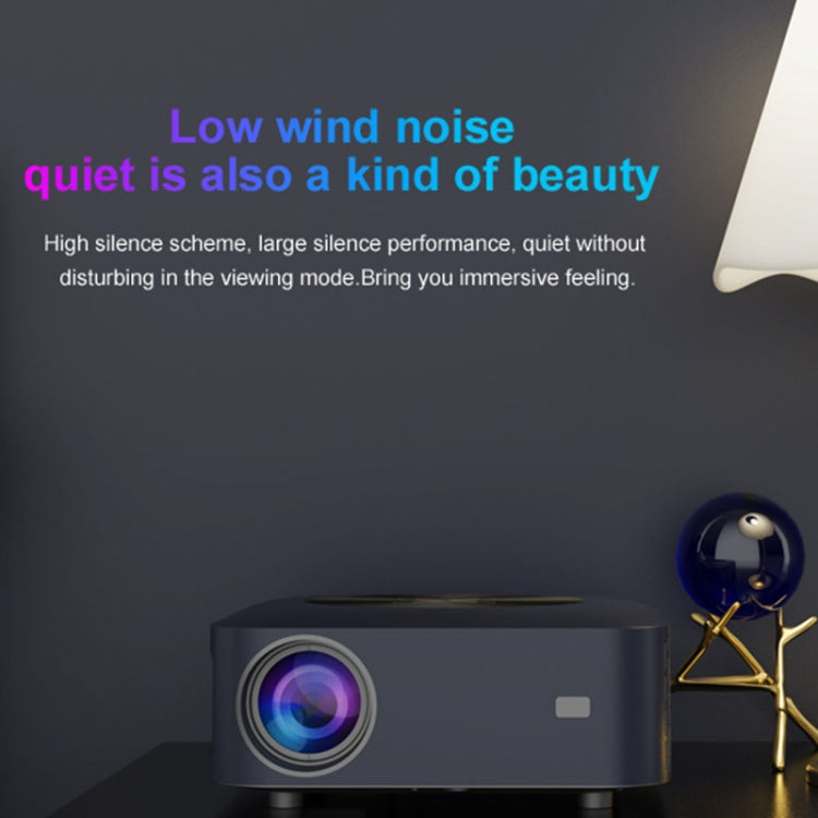 GXMO X1 5 inch Android 9.0 2GB+16GB 1920x1080P 450ANSI 2.4G&5G Dual WiFi Bluetooth Theater (Black) - LED Projector by GXMO | Online Shopping South Africa | PMC TechLife | Buy Now Pay Later Mobicred