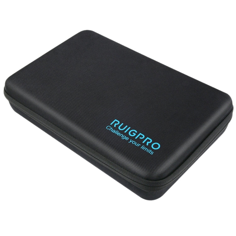 RUIGPRO Shockproof Waterproof Portable Case Box for DJI Osmo Action, Size: 33.5cm x 22.7cm x 6.3cm(Black) - Case & Bags by RUIGPRO | Online Shopping South Africa | PMC TechLife | Buy Now Pay Later Mobicred