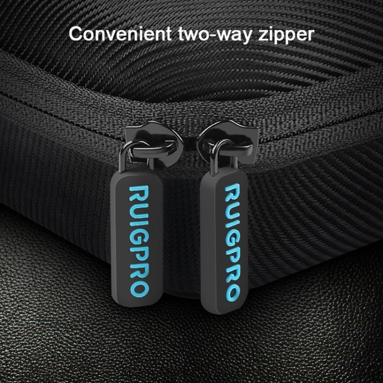 RUIGPRO Shockproof Waterproof Portable Case Box for DJI Osmo Action, Size: 33.5cm x 22.7cm x 6.3cm(Black) - Case & Bags by RUIGPRO | Online Shopping South Africa | PMC TechLife | Buy Now Pay Later Mobicred