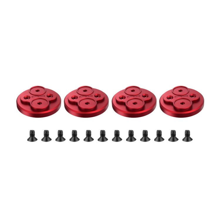 4 PCS Sunnylife Motor Metal Protection Cover for DJI Mavic Mini 1 / Mini 4K / DJI Mini 2 SE(Red) - Other by Sunnylife | Online Shopping South Africa | PMC TechLife | Buy Now Pay Later Mobicred