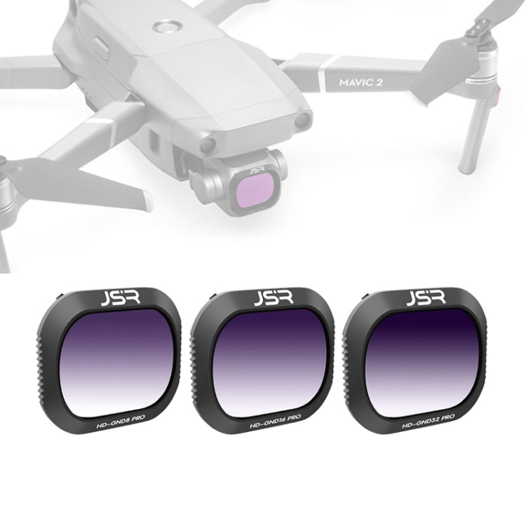 JSR Drone 3 in 1 Gradient GND8+GND16+GND32 Lens Filter for DJI MAVIC 2 Pro - free shipping - PMC TechLife - Order now!