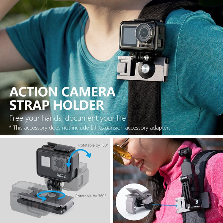 PGYTECH P-11B-027 Tripod Backpack Clip Storage Bag Travel Kit for DJI Osmo Action - free shipping - PMC TechLife - Order now!