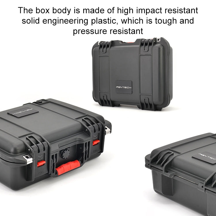 PGYTECH P-SP-101 Shockproof Waterproof Explosion-proof Hard Box Carrying Case for DJI Shark (Black) - free shipping - PMC TechLife - Order now!