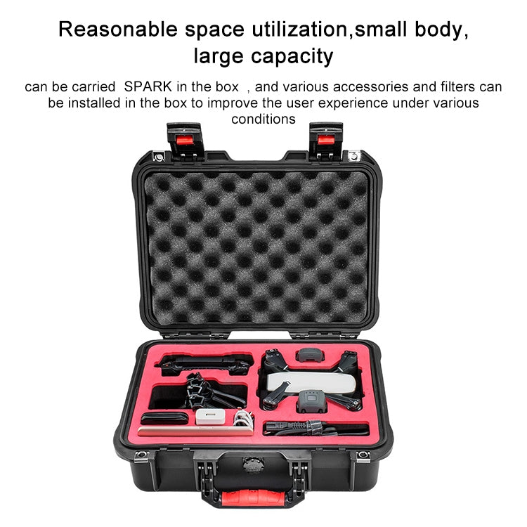 PGYTECH P-SP-101 Shockproof Waterproof Explosion-proof Hard Box Carrying Case for DJI Shark (Black) - free shipping - PMC TechLife - Order now!