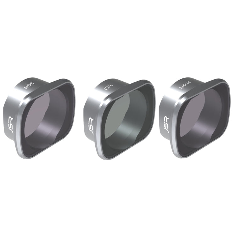 JSR KS 3 in 1 ND8+ND16+CPL Lens Filter for DJI FPV, Aluminum Alloy Frame - free shipping - PMC TechLife - Order now!