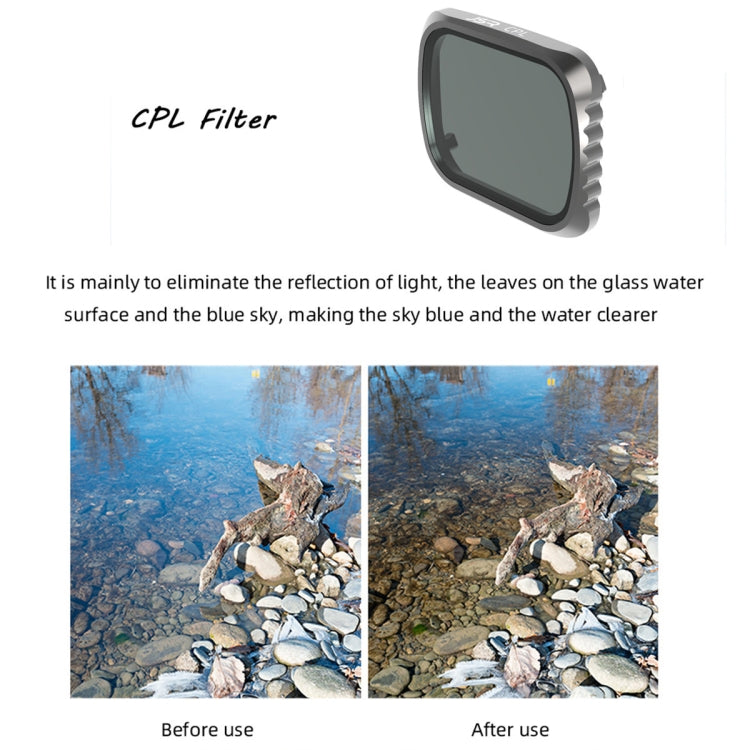 JSR KS 4 in 1 UV + CPL + ND16 + ND32 Lens Filter for DJI Air 2S, Aluminum Frame - free shipping - PMC TechLife - Order now!