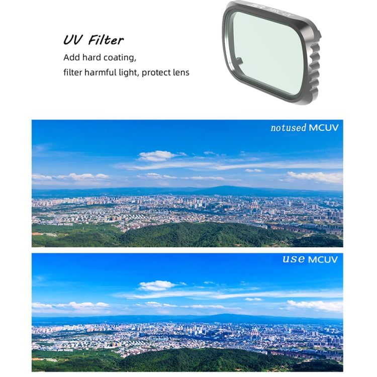 JSR KS 4 in 1 UV + CPL + ND16 + ND32 Lens Filter for DJI Air 2S, Aluminum Frame - free shipping - PMC TechLife - Order now!