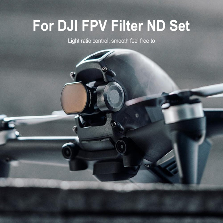 PGYTECH 3 PCS ND4+ND8+ND16 Drone Lens Filter for DJI FPV - Lens Accessories by PGYTECH | Online Shopping South Africa | PMC TechLife | Buy Now Pay Later Mobicred
