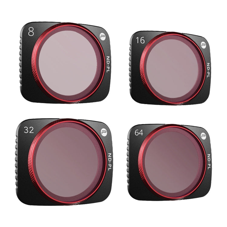 PGYTECH P-16B-063 4 in 1 NDPL8+NDPL16+NDPL32+NDPL64 Lens Filter Kits for DJI Air 2S - free shipping - PMC TechLife - Order now!