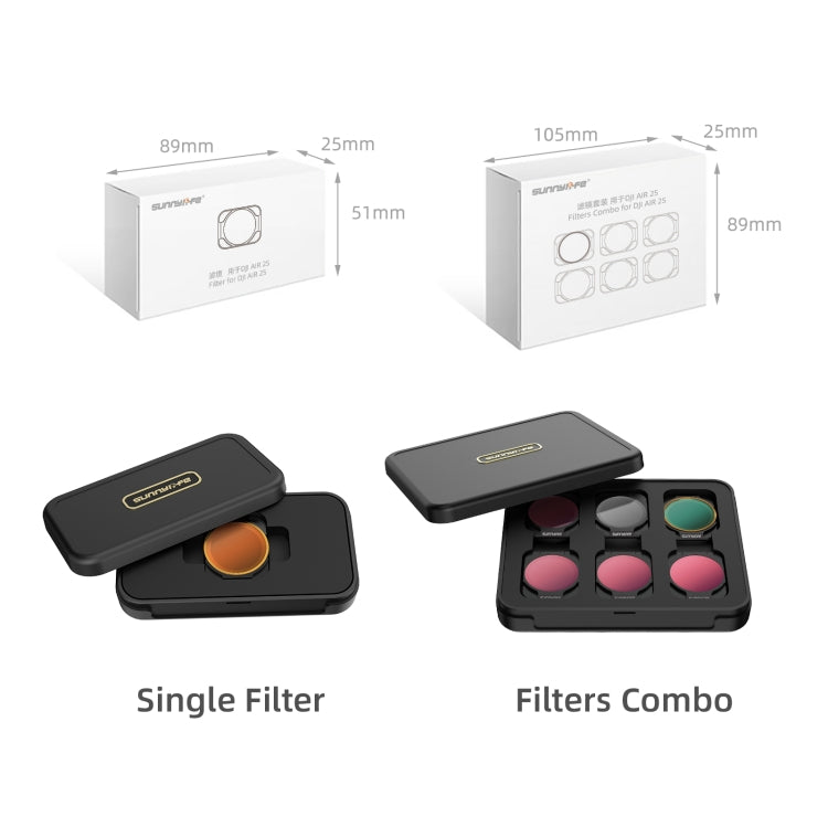 Sunnylife A2S-FI9342 ND16 Lens Filter for DJI Air 2S - Lens Filter by Sunnylife | Online Shopping South Africa | PMC TechLife | Buy Now Pay Later Mobicred