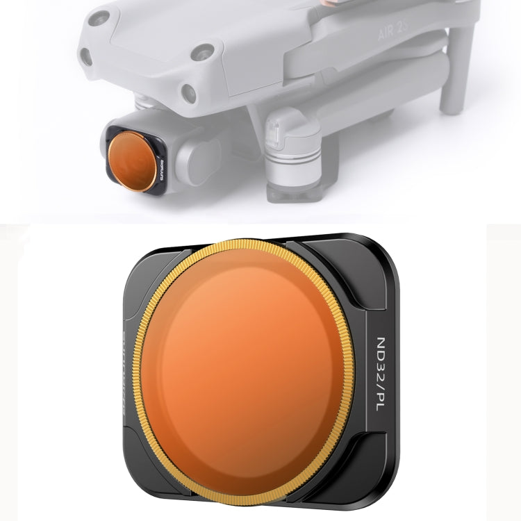 Sunnylife A2S-FI9343 ND32PL Lens Filter for DJI Air 2S - Lens Filter by Sunnylife | Online Shopping South Africa | PMC TechLife | Buy Now Pay Later Mobicred