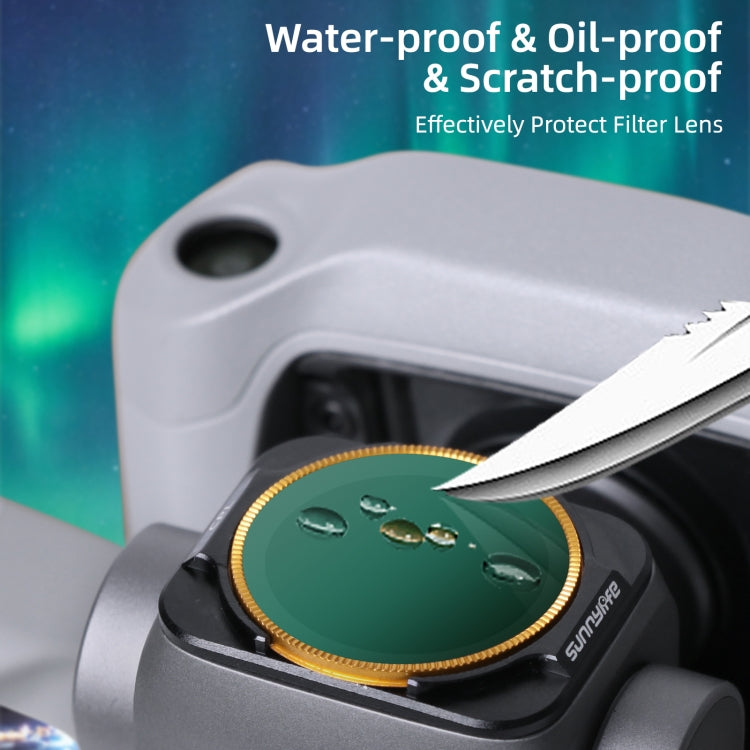 Sunnylife A2S-FI9347 4 in 1 ND4+ND8+ND16+ND32 Lens Filter for DJI Air 2S - free shipping - PMC TechLife - Order now!