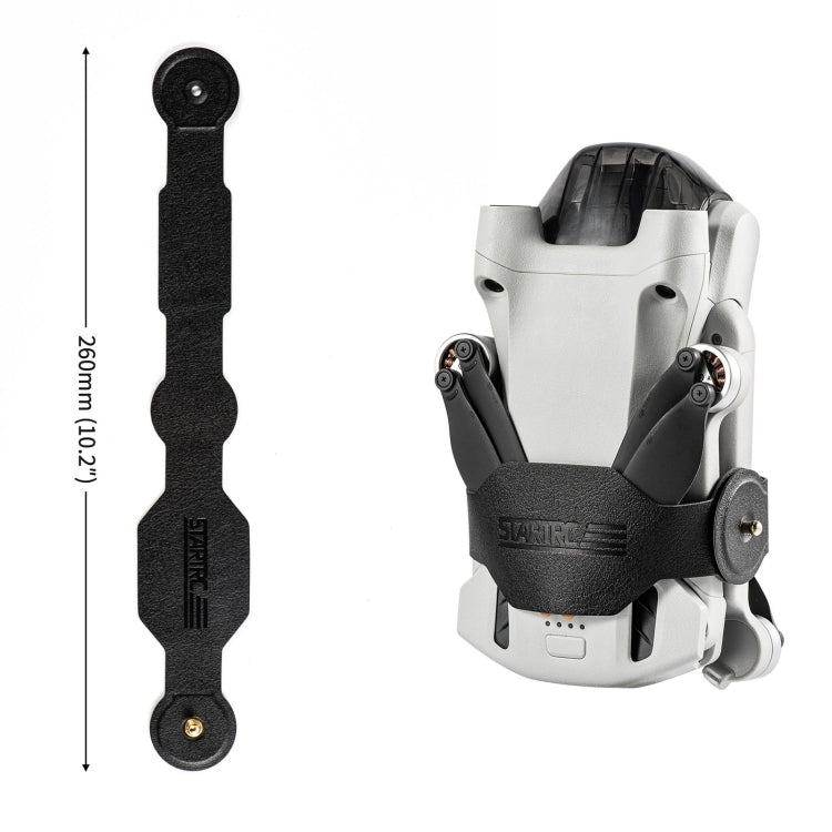 STARTRC Drone PU Propellers Holder Guard Prop Blade Stabilizer for DJI Mini 3 Pro (Black) - Mount & Holder by STARTRC | Online Shopping South Africa | PMC TechLife | Buy Now Pay Later Mobicred
