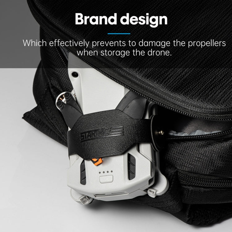 STARTRC Drone PU Propellers Holder Guard Prop Blade Stabilizer for DJI Mini 3 Pro (Black) - Mount & Holder by STARTRC | Online Shopping South Africa | PMC TechLife | Buy Now Pay Later Mobicred