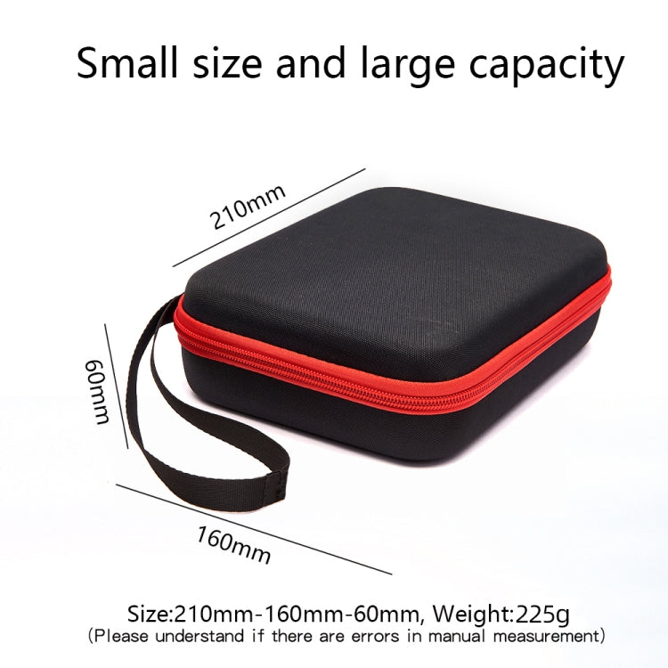 For DJI Osmo Mobile 6 Carrying Travel Case Bag, Size: 21x  16 x 6cm (Black) -  by PMC TechLife | Online Shopping South Africa | PMC TechLife | Buy Now Pay Later Mobicred
