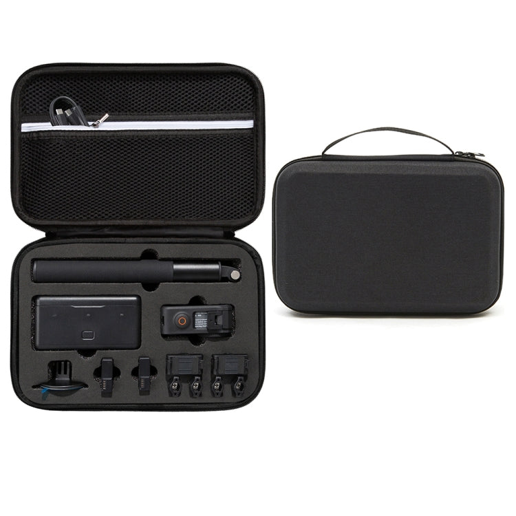 For DJI Osmo Action 3 Carrying Storage Case Bag,Size: 21.5 x 29.5 x 10cm(Black) - Case & Bags by PMC TechLife | Online Shopping South Africa | PMC TechLife | Buy Now Pay Later Mobicred