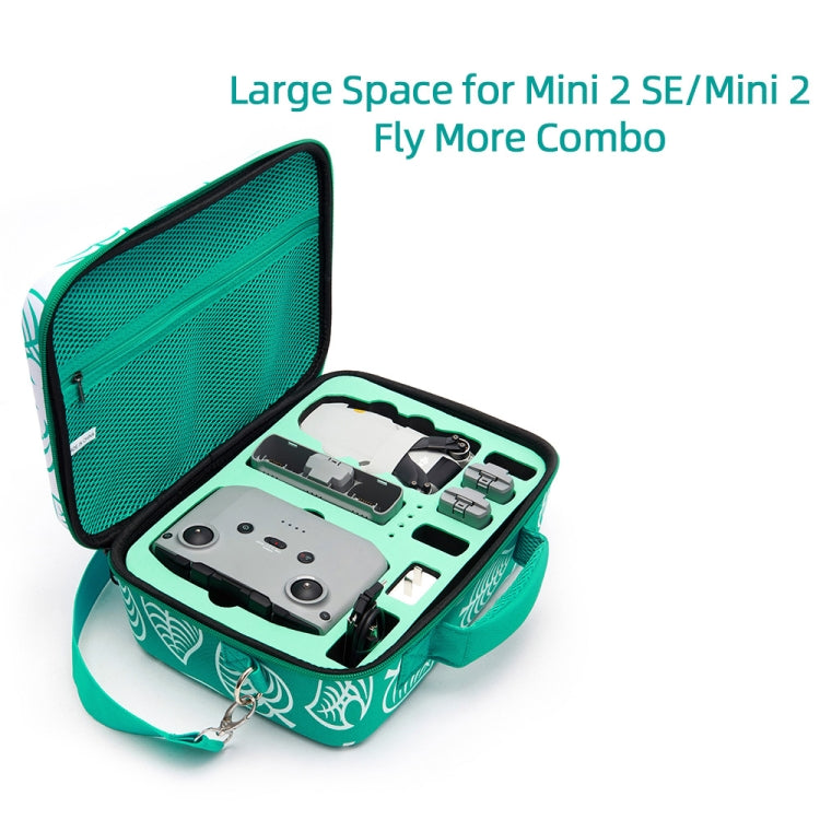 For DJI Mini 2 SE Animal Forest Theme Shoulder Bag Carrying Storage Bag, Size: 29 x 22 x 13cm (Green) - Carry Cases & Bags by PMC TechLife | Online Shopping South Africa | PMC TechLife | Buy Now Pay Later Mobicred