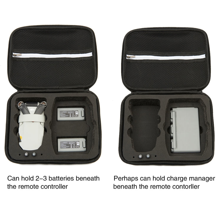 For DJI Mini 2 SE Shockproof Carrying Hard Case Drone Body Storage Bag, Size: 24x 19 x 9cm (Black Red) - Carry Cases & Bags by PMC TechLife | Online Shopping South Africa | PMC TechLife | Buy Now Pay Later Mobicred