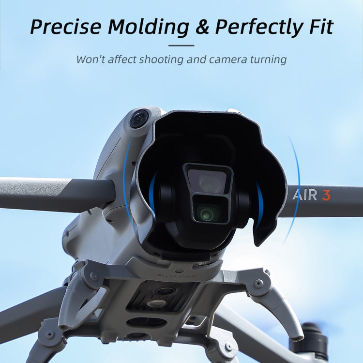 For DJI Air 3 Sunnylife ZG690 Camera Lens Sunshade Anti-glare Hood (Black) - free shipping - PMC TechLife - Order now!