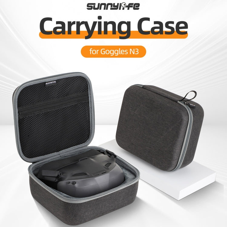 For DJI N3 Flying Glasses Sunnylife Handheld Storage Bag (Black) - free shipping - PMC TechLife - Order now!