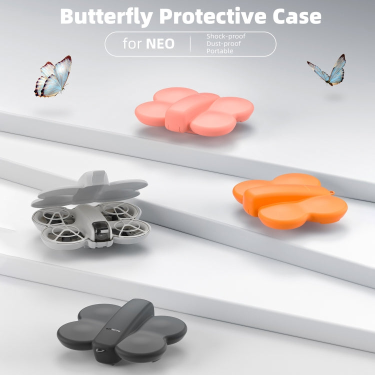 For DJI Neo Sunnylife Butterfly Storage Box Anti-collision Anti-scratch Protection Case (Orange) - free shipping - PMC TechLife - Order now!