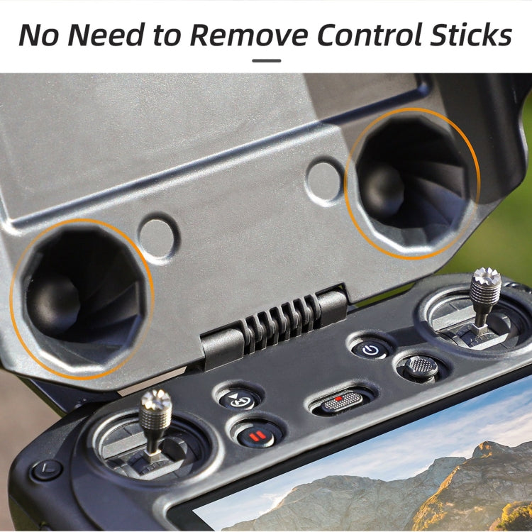 For DJI RC Pro Sunnylife 2 in 1 Controller Protector Sun Hood Screen Guard Monitor Sunshade Cover (Black) - Lens Hood by Sunnylife | Online Shopping South Africa | PMC TechLife | Buy Now Pay Later Mobicred