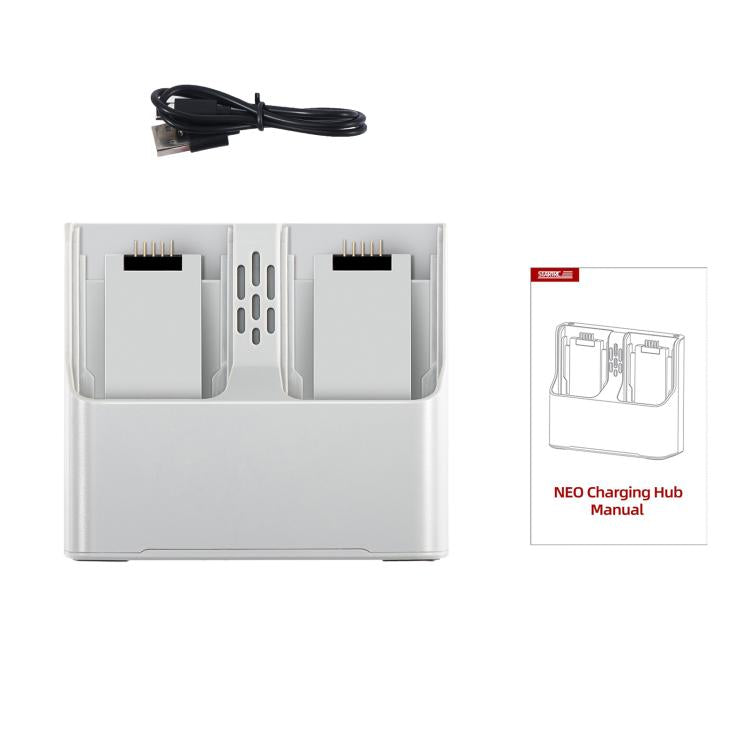 For DJI Neo Two-way Charging Butler Battery Charger Hub (Grey) - free shipping - PMC TechLife - Order now!