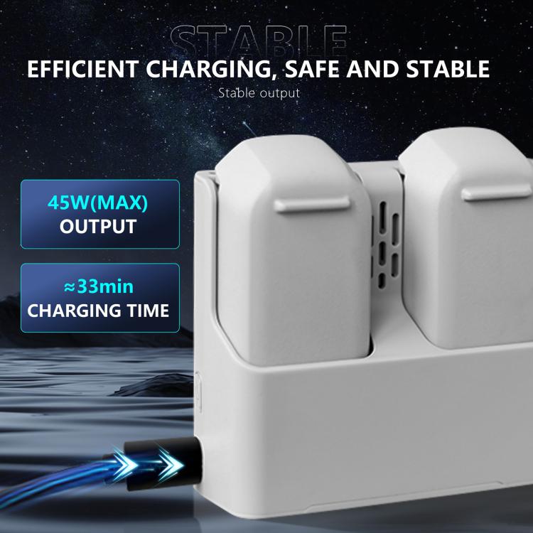 For DJI Neo Two-way Charging Butler Battery Charger Hub (Grey) - free shipping - PMC TechLife - Order now!