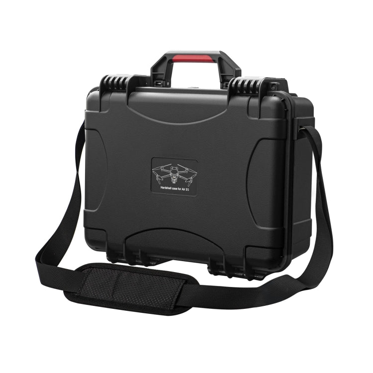 For DJI Air 3S STARTRC Waterproof ABS Suitcase Storage Box (Black) - free shipping - PMC TechLife - Order now!