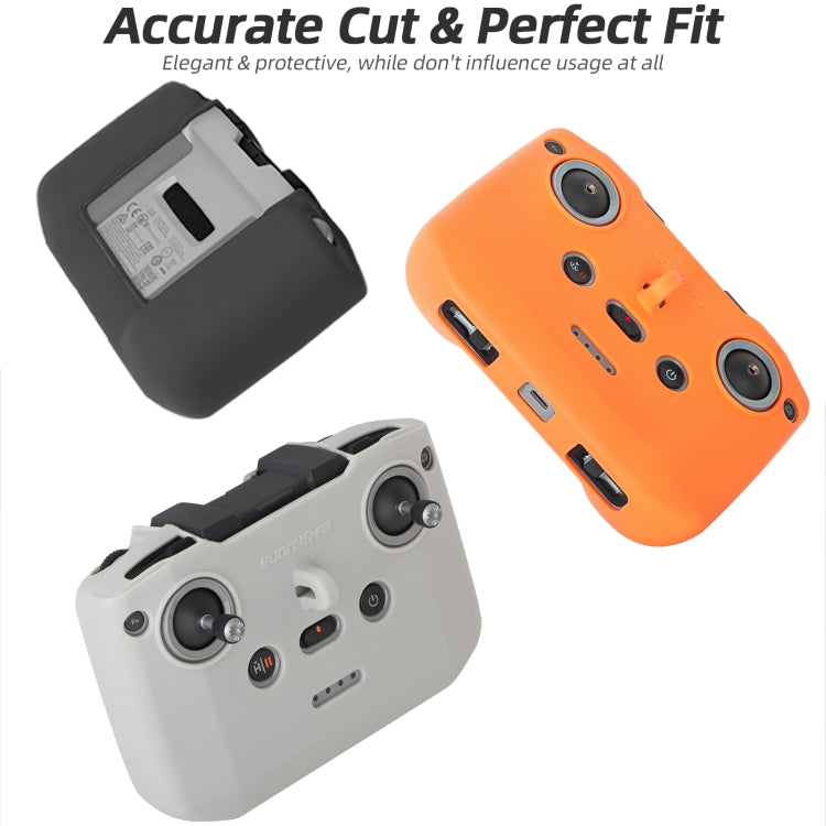 For DJI Neo / Mini 4 Pro / RC-N3 / RC-N2 / RC-N1 Sunnylife Controller Protective Cover Silicone Case with Neck Strap (Orange) - free shipping - PMC TechLife - Order now!