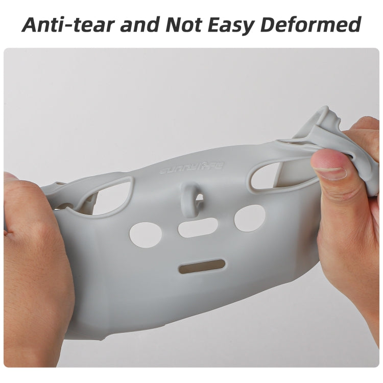For DJI Neo / Mini 4 Pro / RC-N3 / RC-N2 / RC-N1 Sunnylife Controller Protective Cover Silicone Case with Neck Strap (Grey) - free shipping - PMC TechLife - Order now!
