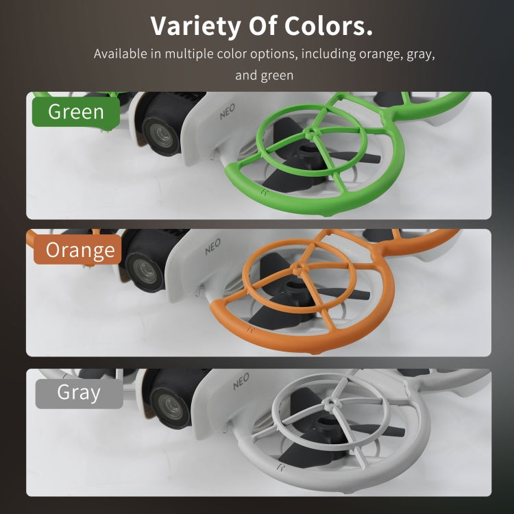 For DJI Neo STARTRC Drone Propeller Protective Guard Anti-collision Ring (Orange) - free shipping - PMC TechLife - Order now!