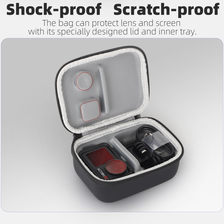 For DJI Osmo Action 5 Pro / 4 / 3 Sunnylife Portable Carrying Case Mini Standard Combo Bag (Orange) - free shipping - PMC TechLife - Order now!