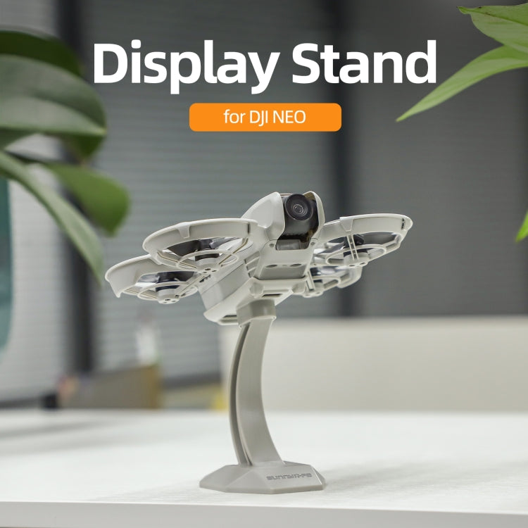 For DJI Neo Sunnylife Desktop Display Stand Drone Mount Exhibition Base Bracket (Grey) - free shipping - PMC TechLife - Order now!