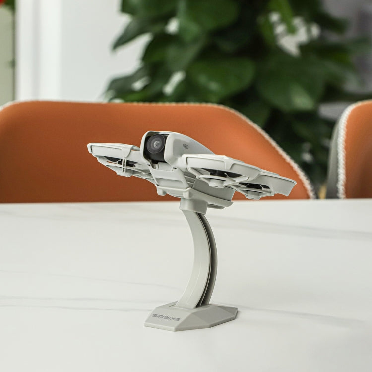 For DJI Neo Sunnylife Desktop Display Stand Drone Mount Exhibition Base Bracket (Grey) - free shipping - PMC TechLife - Order now!