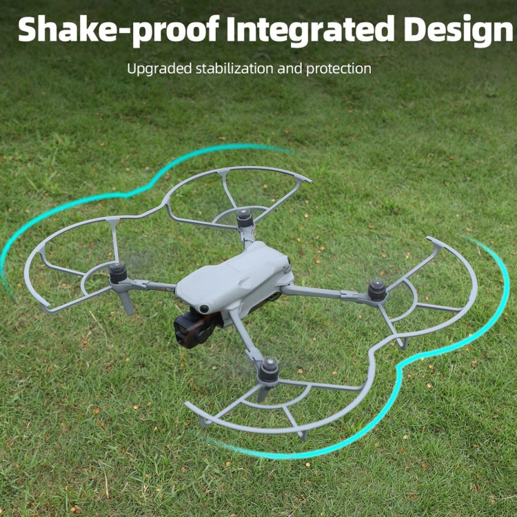 For DJI Air 3S / 3 Sunnylife Propellers Guard Protector Integrated Shielding Rings Quick Release Anti-Collision Props Safe Ring (Grey) - free shipping - PMC TechLife - Order now!