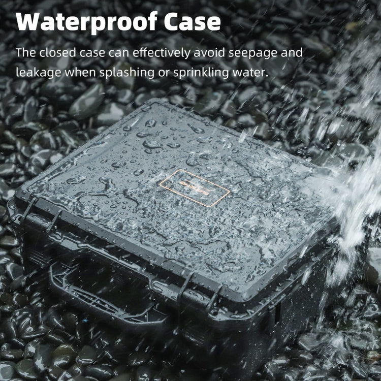 For DJI Air 3S / 3 Sunnylife Safety Carrying Case Large Capacity Waterproof Shock-proof Hard Travel Case (Black) - free shipping - PMC TechLife - Order now!