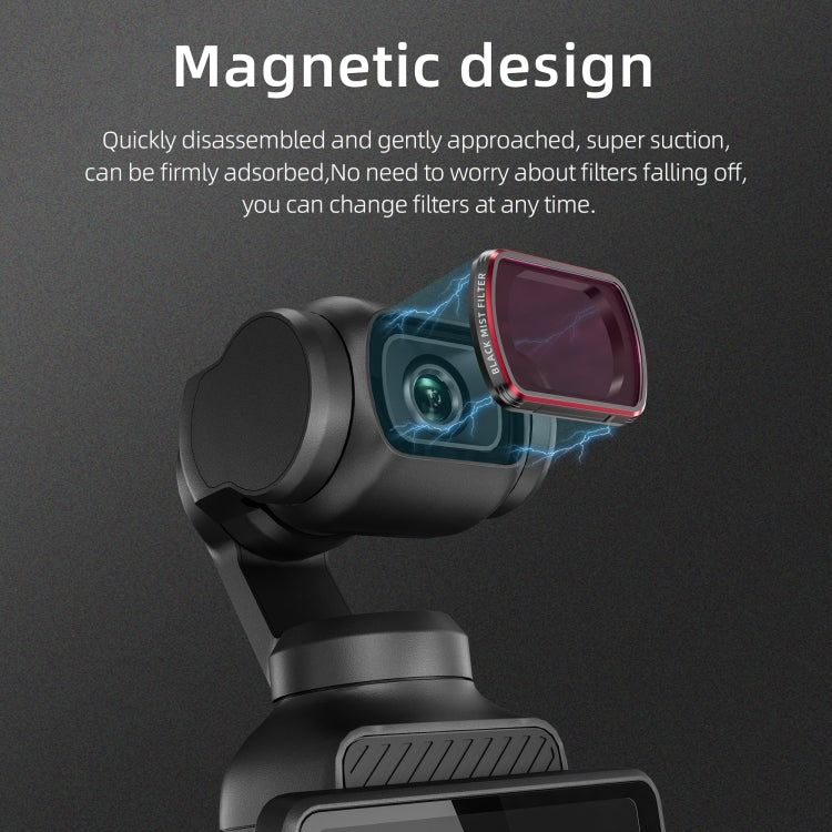 For DJI OSMO Pocket 3 STARTRC 1/4 Black Mist Filter - free shipping - PMC TechLife - Order now!
