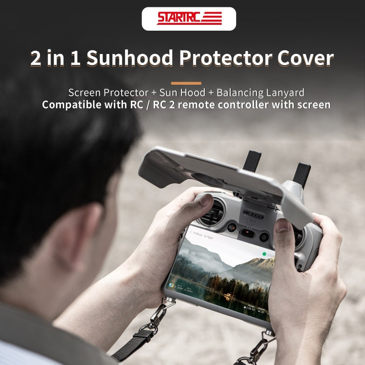 For DJI RC / RC 2 STARTRC Remote Control Sunshade Protection Cover (Grey) - free shipping - PMC TechLife - Order now!