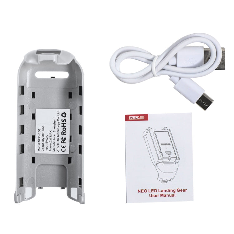 For DJI Neo STARTRC LED Light Heightened Landing Gear Training Rack (Grey) - free shipping - PMC TechLife - Order now!